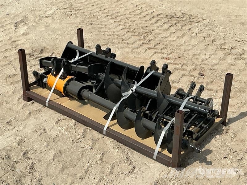 Quantity of (8) GIYI Mini Excavator Attachments (U Drugi deli