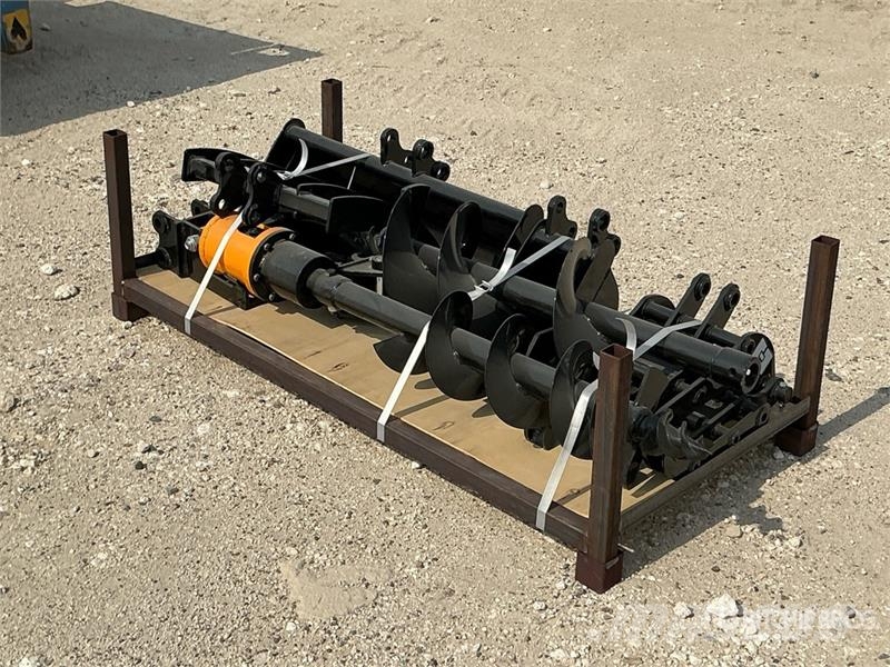  Quantity of (8) GIYI Mini Excavator Attachments (U Drugi deli