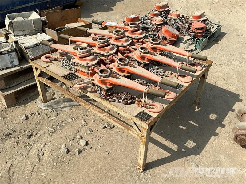 Quantity of (8) Lever Chain Blocks (Unused) Daru tertozékok és felszerelések