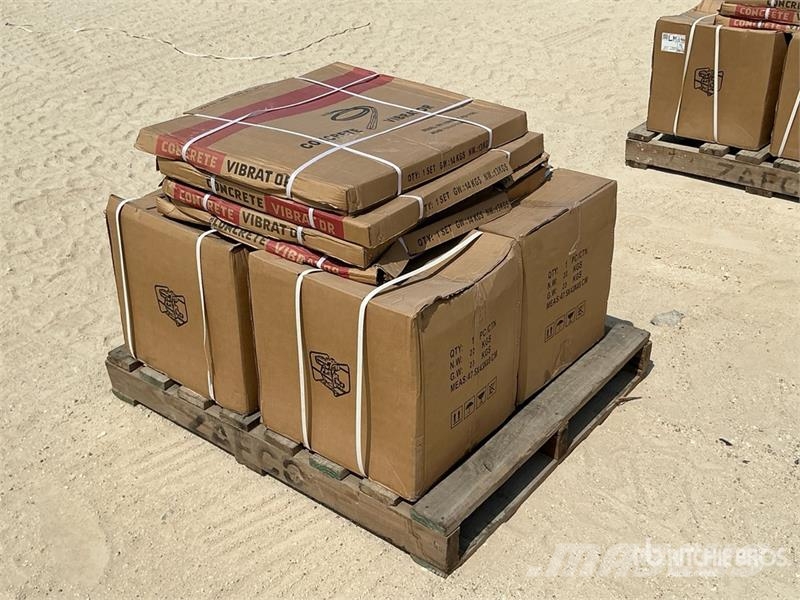  Quantity of Concrete Vibrator (Unused) دكاكات أفقية