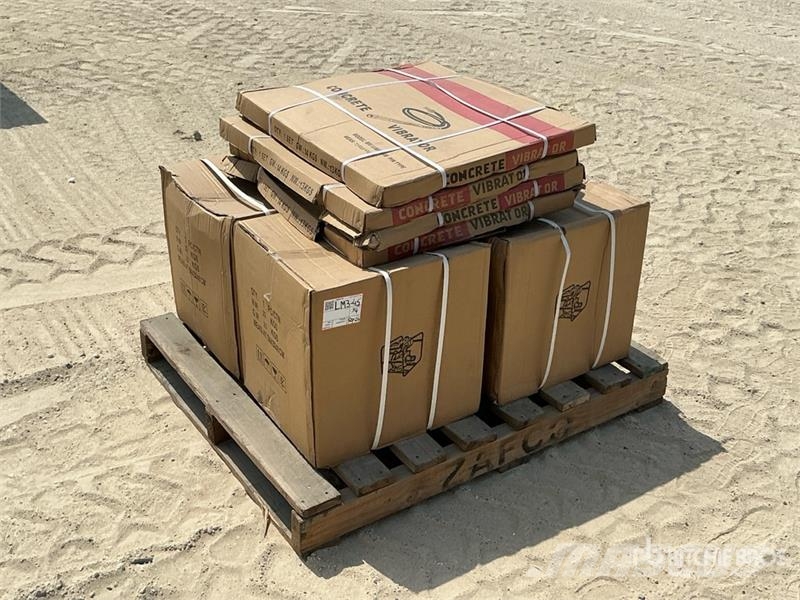  Quantity of Concrete Vibrator (Unused) دكاكات أفقية