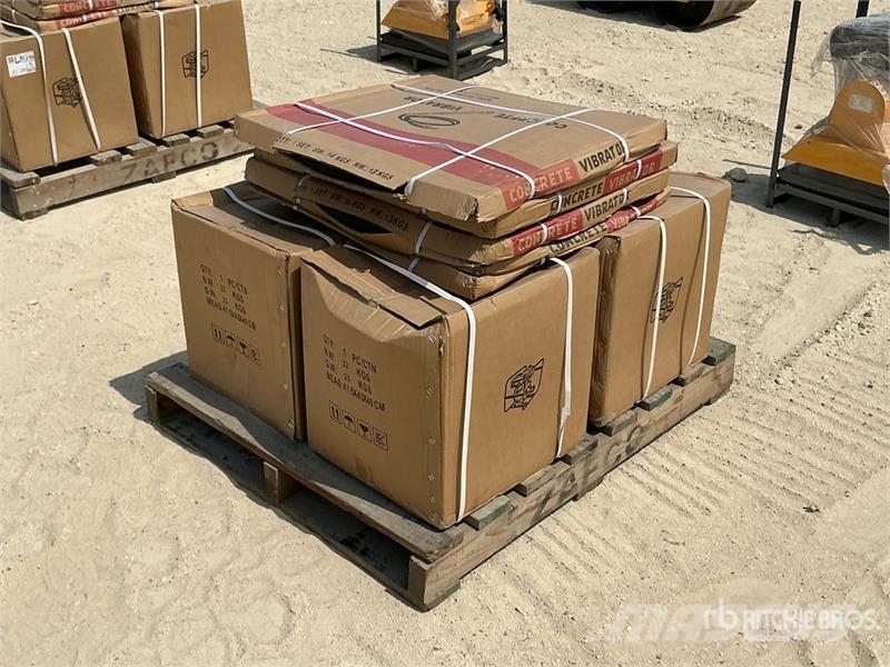  Quantity of Concrete Vibrator (Unused) دكاكات أفقية