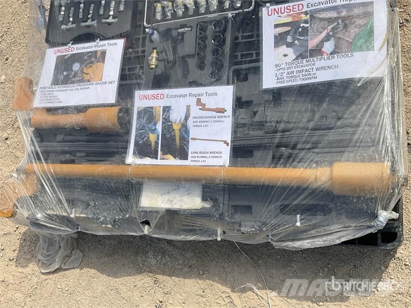  Quantity of Excavator Repair Tools & Pressure Gaug Drugi deli