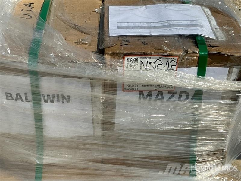 Quantity of Spare Parts (Unused) مكونات أخرى