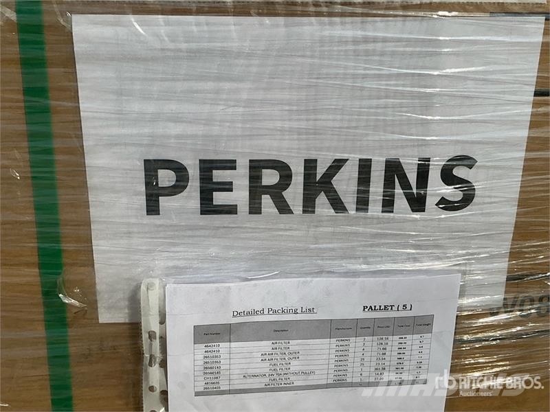 Quantity of Spare Parts (Unused) - Fits Perkins Ge مكونات أخرى