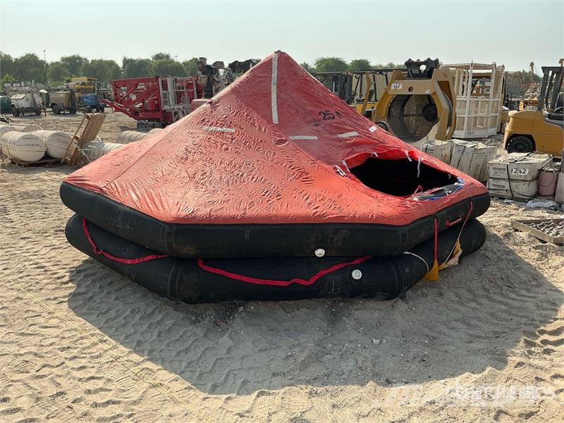 RFD Quantity of (10) Liferaft مكونات أخرى