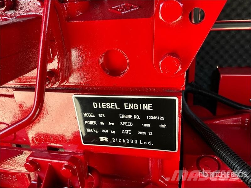 Ricardo R75 75 kVA Skid-Mounted Generator Set (Unused) مولدات ديزل