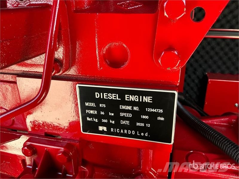 Ricardo R75 75 kVA Skid-Mounted Generator Set (Unused) مولدات ديزل