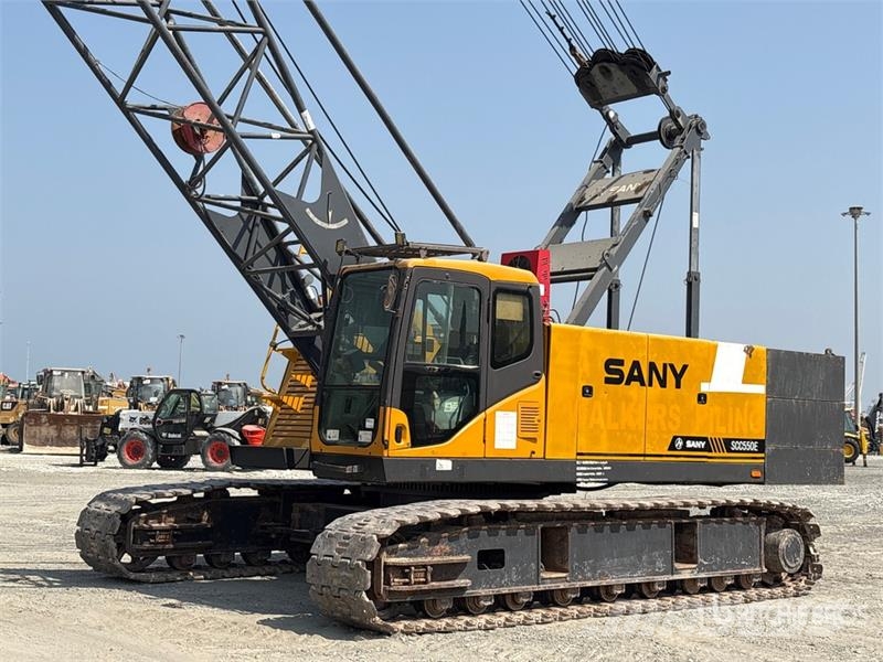 Sany SC550E 55 ton Lattice-Boom Crawler Crane Grue sur chenilles