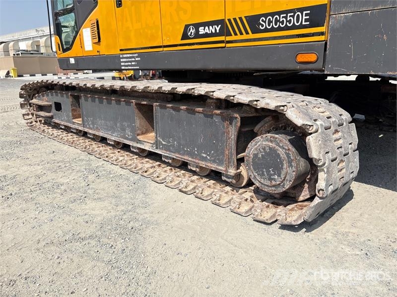 Sany SC550E 55 ton Lattice-Boom Crawler Crane Grue sur chenilles