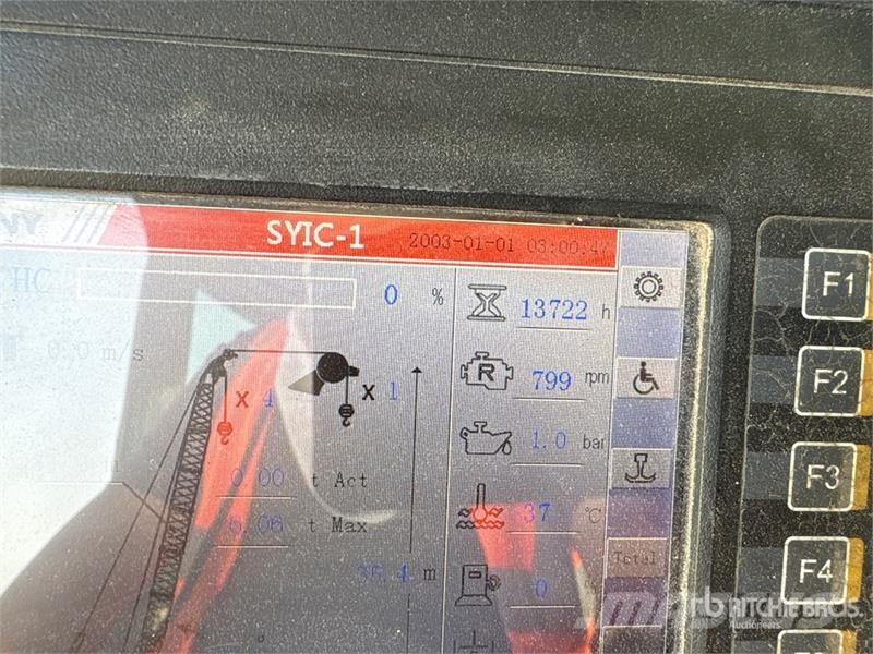 Sany SCC550C 55 ton Lattice-Boom Crawler Crane Grue sur chenilles