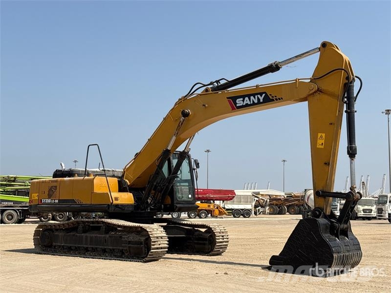 Sany SY350C Tracked Excavator حفارات زحافة