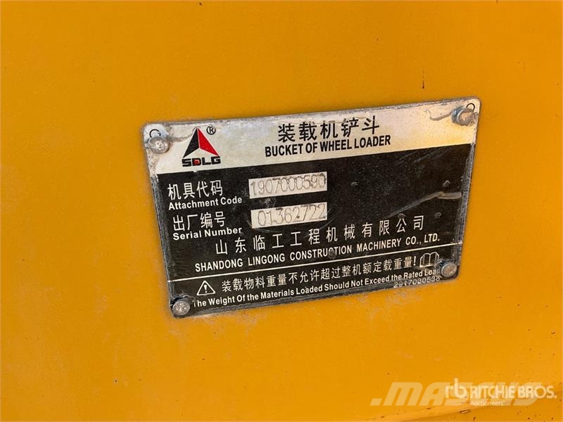 SDLG L968F Wheel Loader Chargeuse sur pneus
