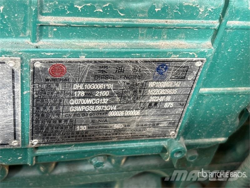 SDLG L968F Wheel Loader Chargeuse sur pneus