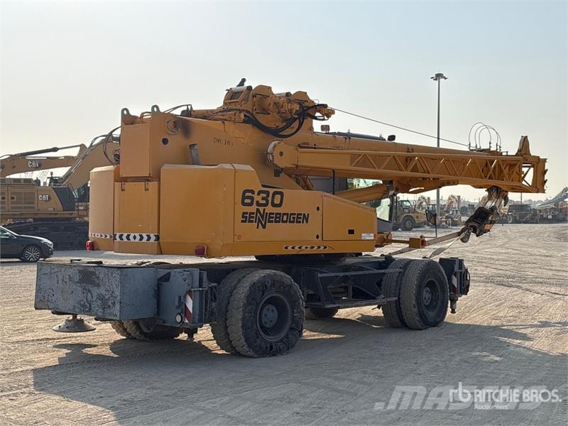 Sennebogen 630 35 ton 4x4x4 Rough Terrain Crane Guindastes para terrenos acidentados