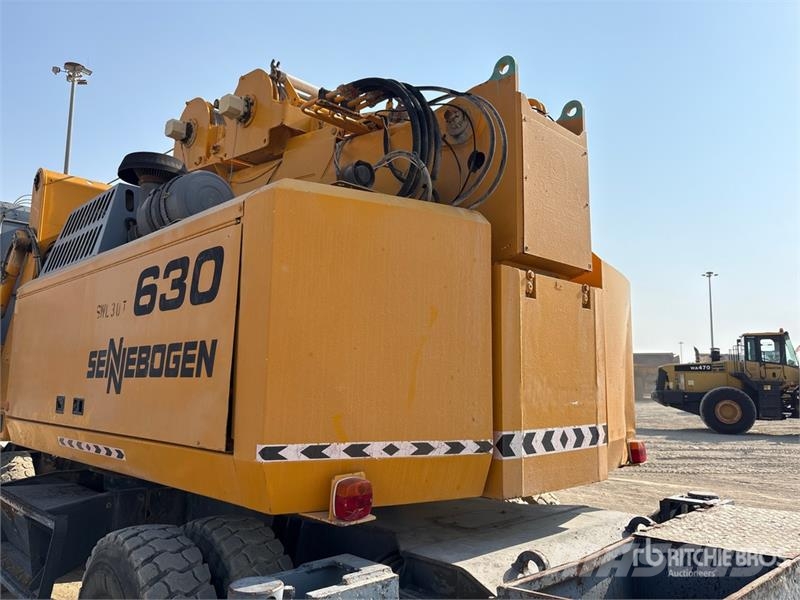 Sennebogen 630 35 ton 4x4x4 Rough Terrain Crane Guindastes para terrenos acidentados