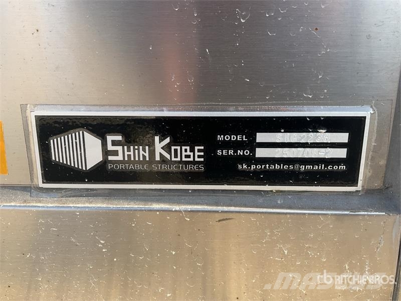 Shin Kobe SIG2238 3.8 m x 2.2 m Portable Office / Storeroom  Muut perävaunut