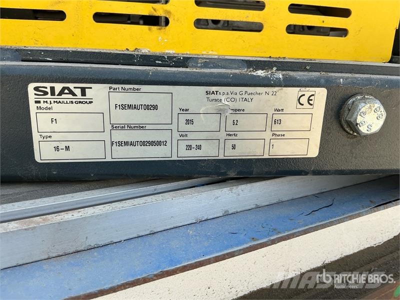 SIAT Raping Machine & Plasma Cutter Schweissgeräte