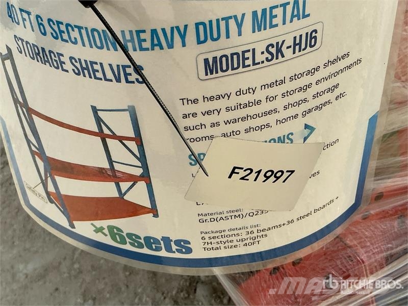  SKLP SK-HJ6 Metal Storage Shelve (Unused) Drugi deli