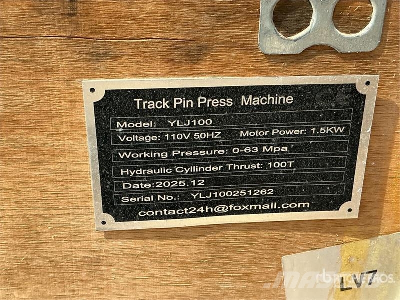 SKLP SK-YLJ100 Electric Hydraulic Track Pin Press Drugi deli