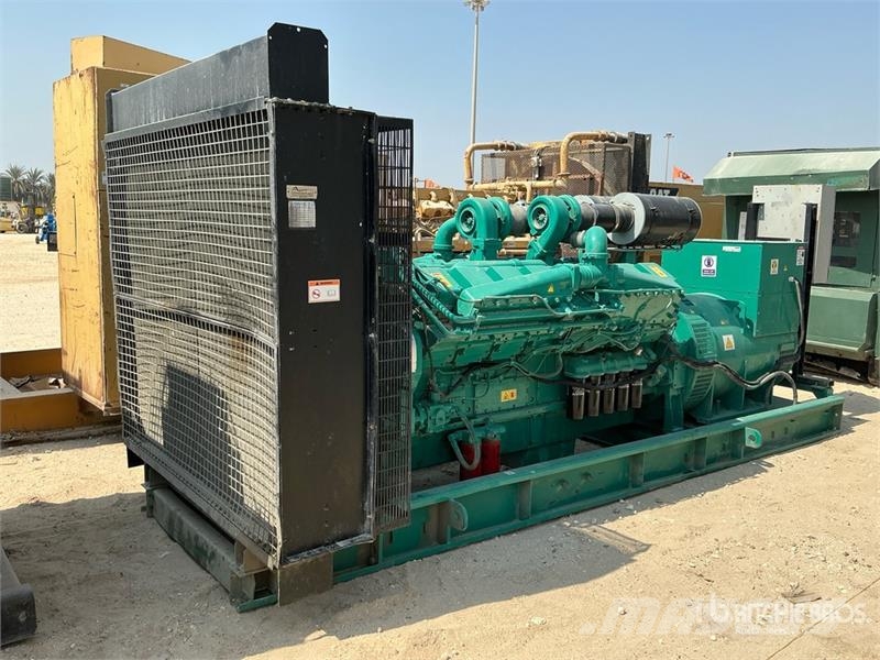 Stamford 1250 kVA Skid-Mounted Generator Set Diesel Generatorer