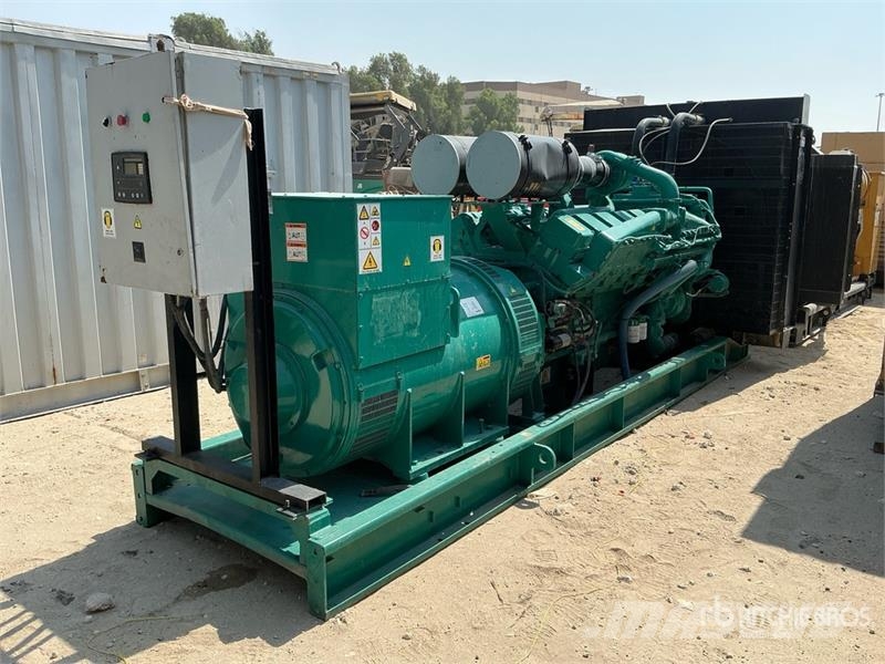 Stamford 1250 kVA Skid-Mounted Generator Set Diesel Generatorer