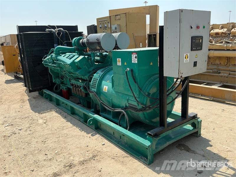 Stamford 1250 kVA Skid-Mounted Generator Set Diesel Generatorer