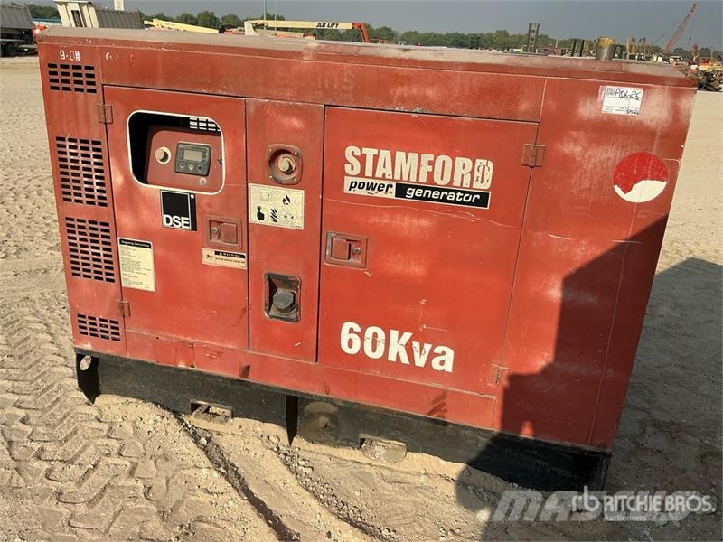 Stamford 60 kVA Skid-Mounted Generator Set مولدات ديزل