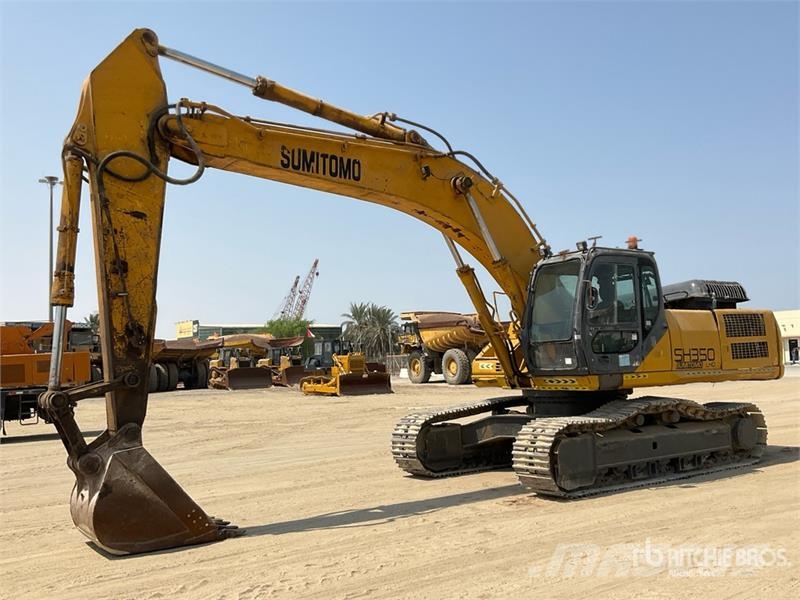 Sumitomo SH350HD Tracked Excavator Roomikekskavaatorid