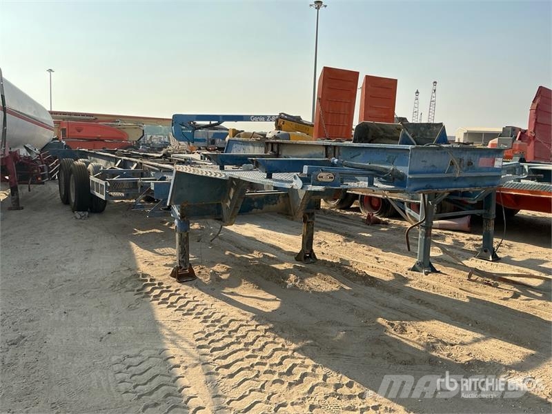 T/A Container Trailer مقطورات حاويات