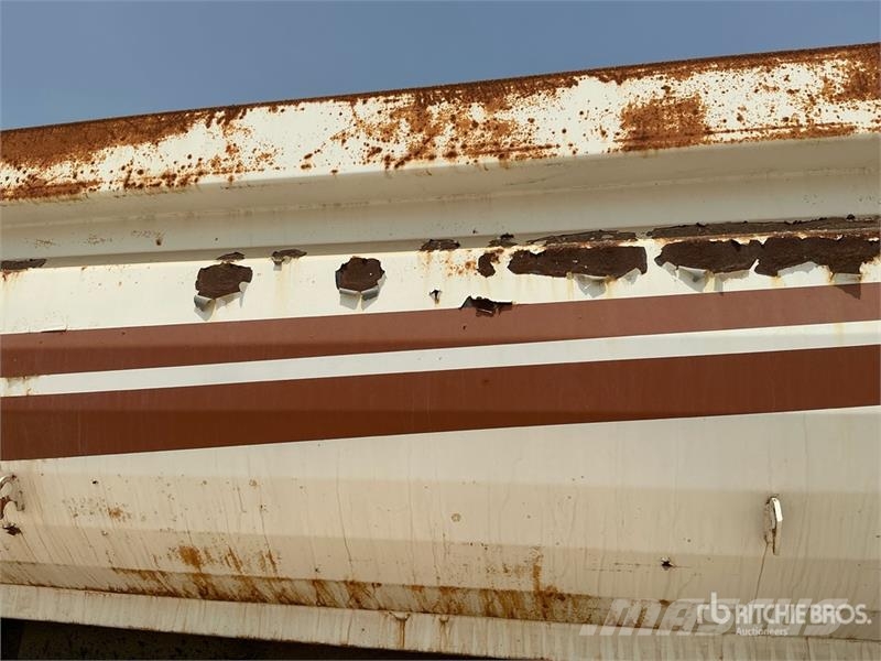 T/A End Dump Trailer Bañera