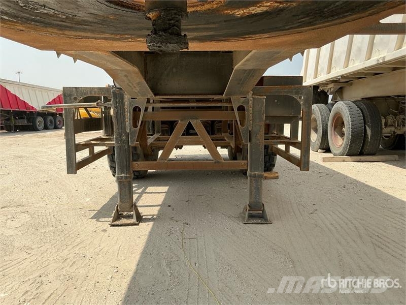 T/A End Dump Trailer Bañera