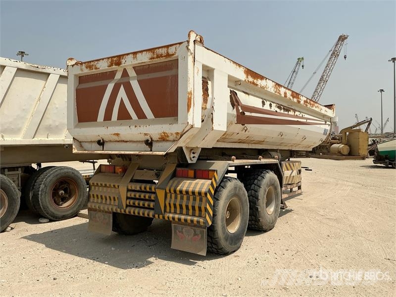 T/A End Dump Trailer Bañera