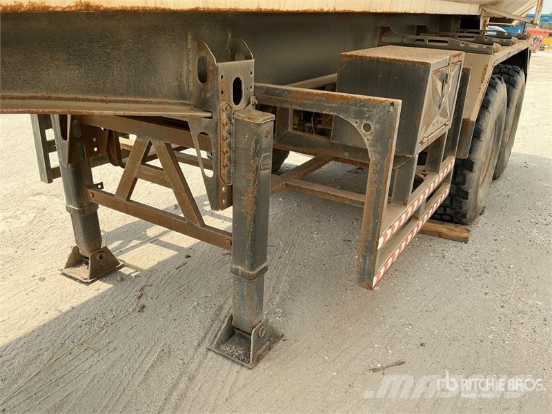 T/A End Dump Trailer Bañera