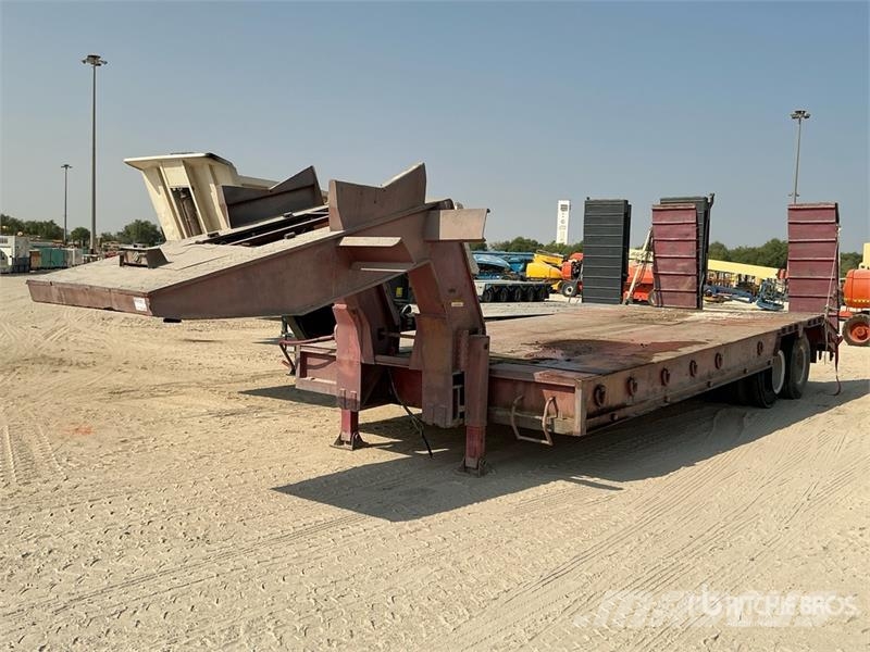 T/A Step Deck Trailer Низкорамные прицепы