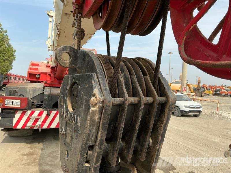Tadano 50 ton 4x4x4 Rough Terrain Crane Mobil daruk