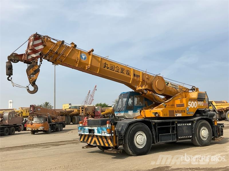 Tadano TR500M 50 ton 4x4x4 Rough Terrain Crane Macara teren accidentat