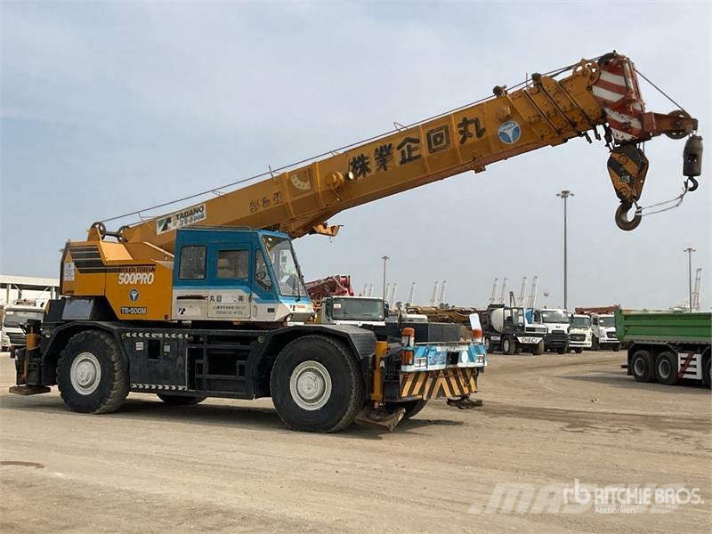 Tadano TR500M 50 ton 4x4x4 Rough Terrain Crane Macara teren accidentat