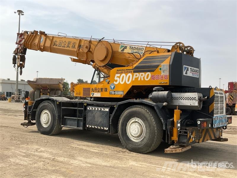 Tadano TR500M 50 ton 4x4x4 Rough Terrain Crane Macara teren accidentat