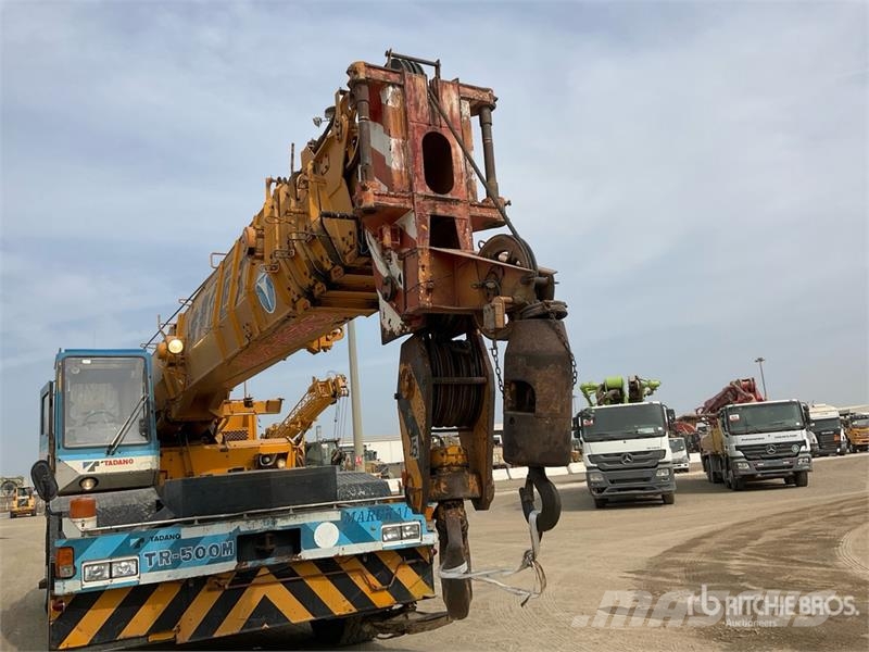 Tadano TR500M 50 ton 4x4x4 Rough Terrain Crane Macara teren accidentat