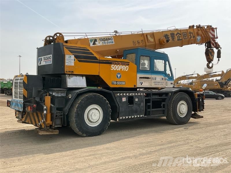 Tadano TR500M 50 ton 4x4x4 Rough Terrain Crane Macara teren accidentat