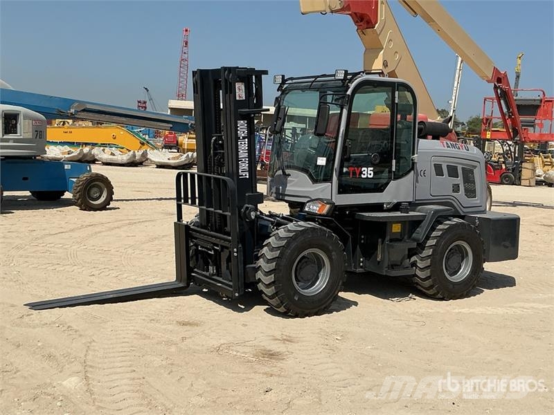 TANGYU TY3500 3.5 ton 4x4 Rough Terrain Forklift ( Maastikutõstukid