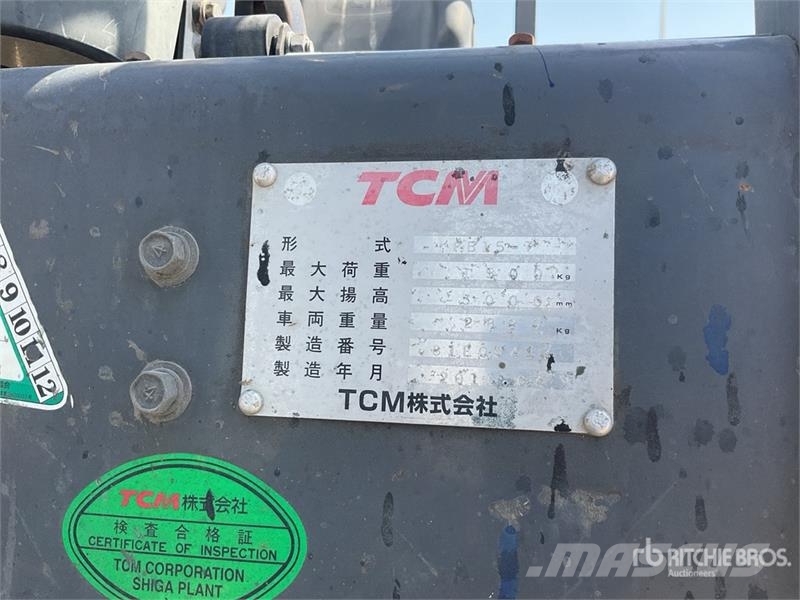 TCM 1.5 ton Electric Forklift (Inoperable) Ηλεκτρικά περονοφόρα ανυψωτικά κλαρκ
