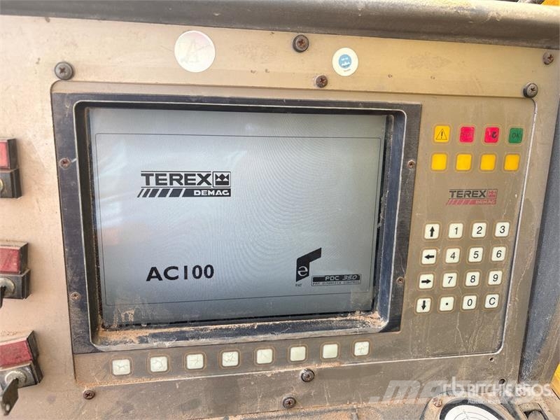  Terex-Demag AC100 100 ton 10x6x8 All Terrain Crane رافعات صالحة لكل أنواع الطرق