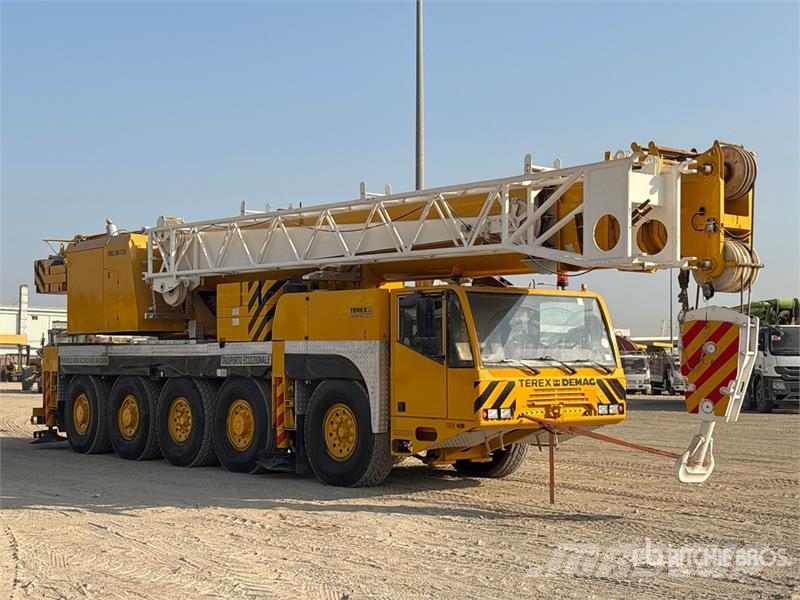  Terex-Demag AC100 100 ton 10x6x8 All Terrain Crane رافعات صالحة لكل أنواع الطرق