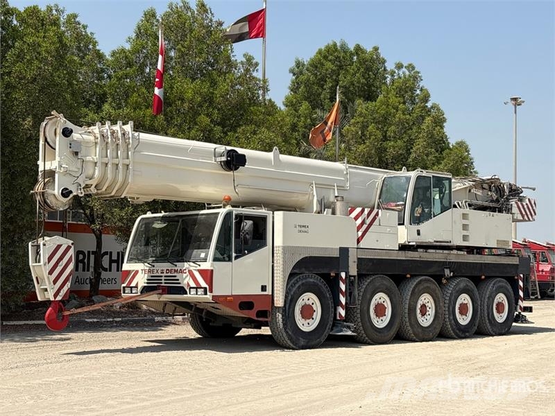 Terex Demag AC100 100 ton 10x8x8 All Terrain Crane All terrain cranes