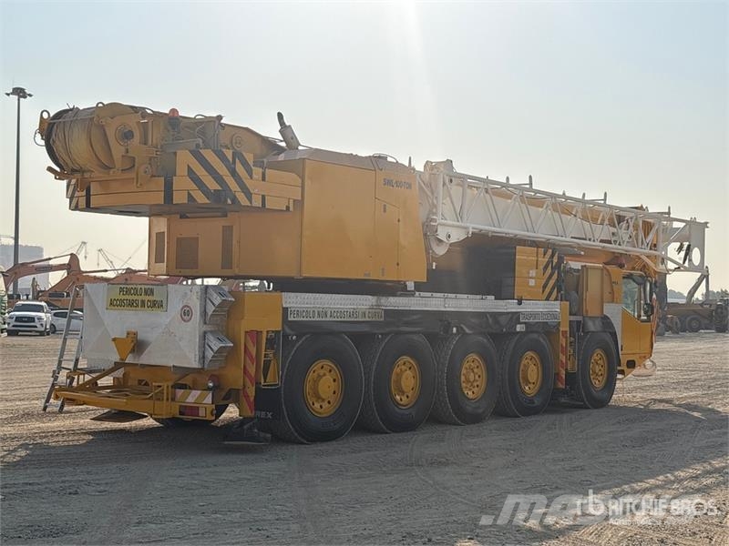  Terex-Demag AC100 100 ton 10x6x8 All Terrain Crane رافعات صالحة لكل أنواع الطرق