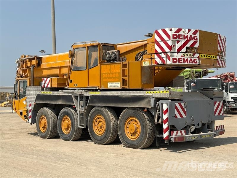  Terex-Demag AC80 80 ton 8x6x6 All Terrain Crane رافعات صالحة لكل أنواع الطرق
