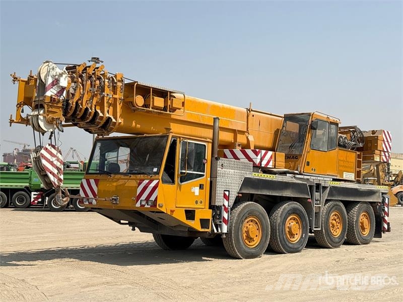  Terex-Demag AC80 80 ton 8x6x6 All Terrain Crane رافعات صالحة لكل أنواع الطرق