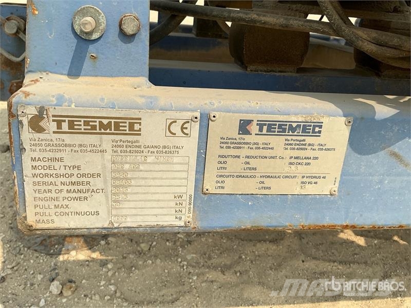 Tesmec AMC 402 1000 Kg Portable Hydraulic Winch معدات البناء - غير ذلك